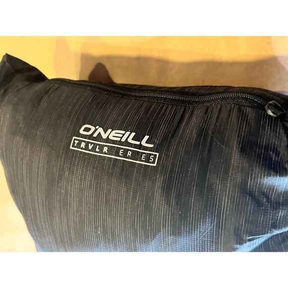 O’Neill Trvlr Away Packable Jacket Black Mens Medium - Picture 10 of 12